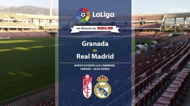 Granada vs Real Madrid en directo