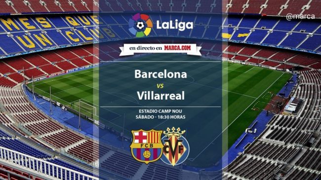 Barcelona vs Villarreal en directo