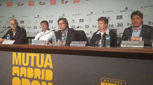 David Sanz, Toni Nadal, Xavi Bud y ngel Ruiz Cotorro presentan en...