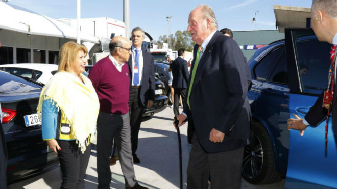 La alcaldesa de Jerez, Mamen Snchez, y Carmelo Ezpeleta reciben a...