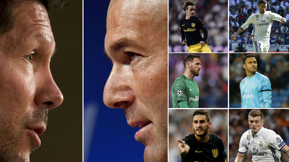 Laboratorio interactivo del derbi: las cifras del Atltico-Real Madrid de Champions