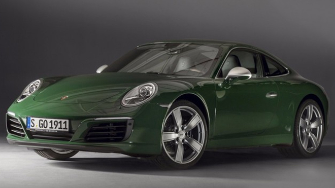 Porsche 911 Carrera S en color verde &apos;Irish Green&apos;