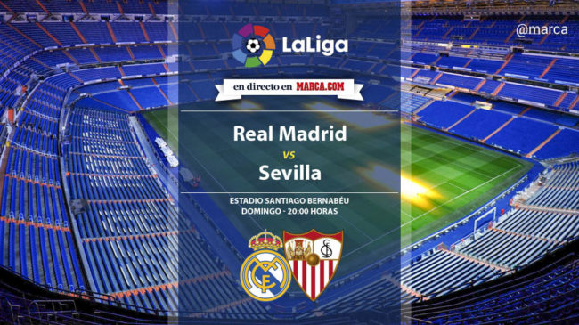 Real Madrid vs Sevilla en directo