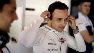 Felipe Massa, antes del GP de Espaa