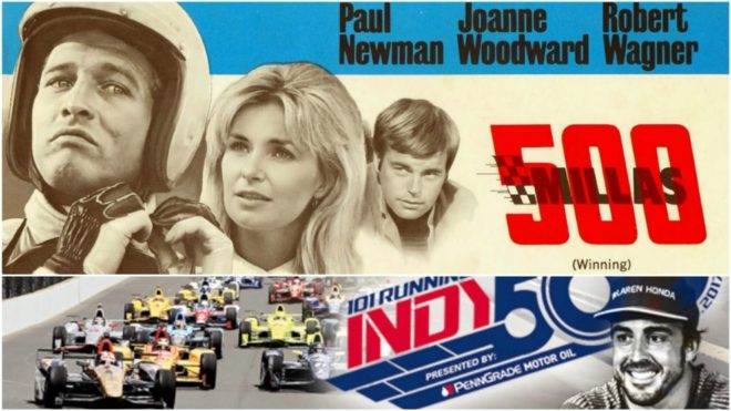 El cartel de &apos;500 Millas&apos;, protagonizada por Paul Newman.