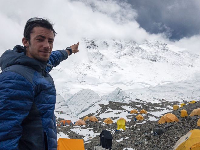 Kilian Jornet, en el Everest.
