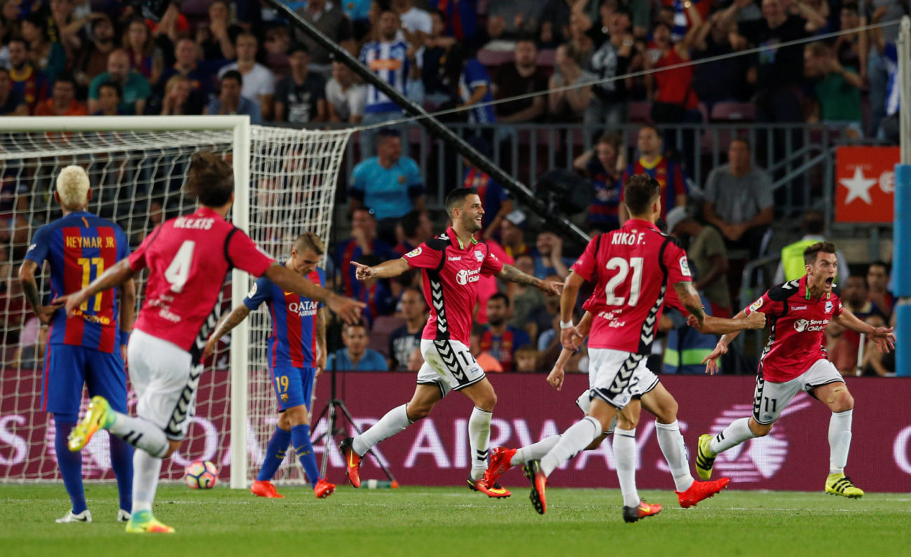 Alaves launch the first shock of the season, winning at the Camp Nou.