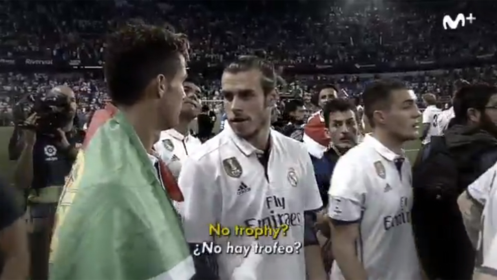 Cristiano explicó a los incrédulos Modric y Bale la ausencia de trofeo: "Es una jodida broma"