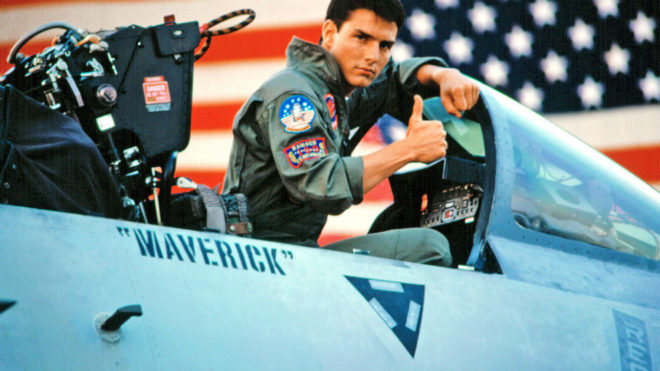 Tom Cruise en &apos;Top Gun&apos; (1986)