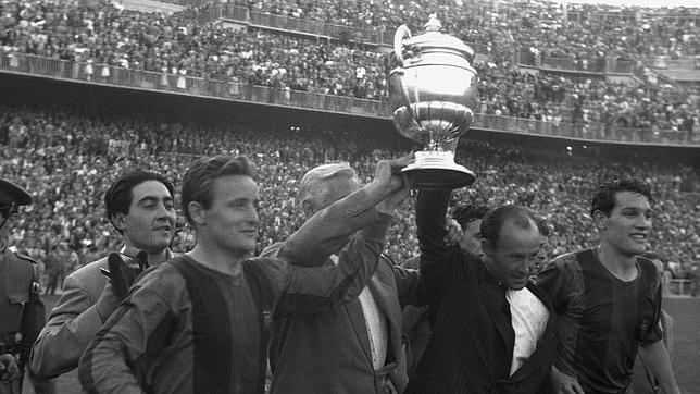 El Bara de Kubala conquist tres Copas en 1951, 1952 y 1953.