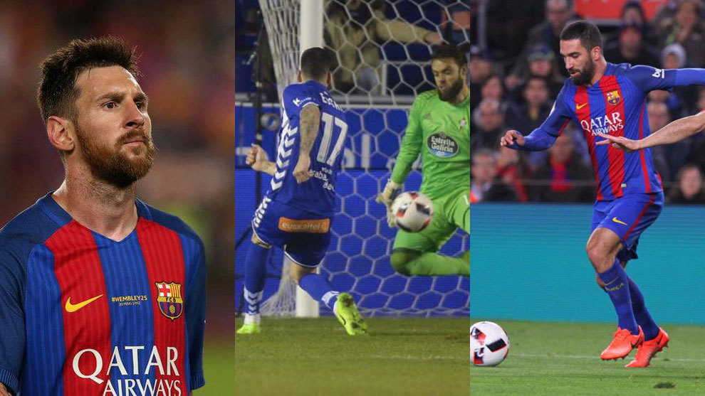 Messi, Edgar y Arda. La lucha por el pichichi de Copa