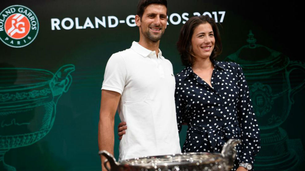 Djokovic y Garbie, en el sorteo de emparejamientos