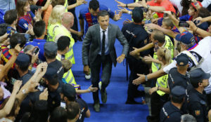 Luis Enrique sube a por la Copa del Rey.