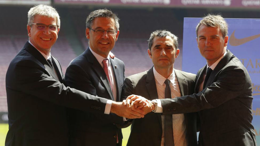 Mestre, Bartomeu, Valverde y Robert Fernndez