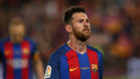 Messi durante el ltimo partido de Liga frente al Eibar