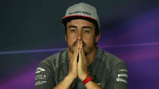 Fernando Alonso, en el pasado Gran Premio de Espaa.