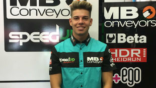 Augusto Fernndez, piloto de Moto2