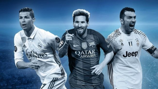 Cristiano, Messi y Buffon, en la plantilla ideal de la competicin