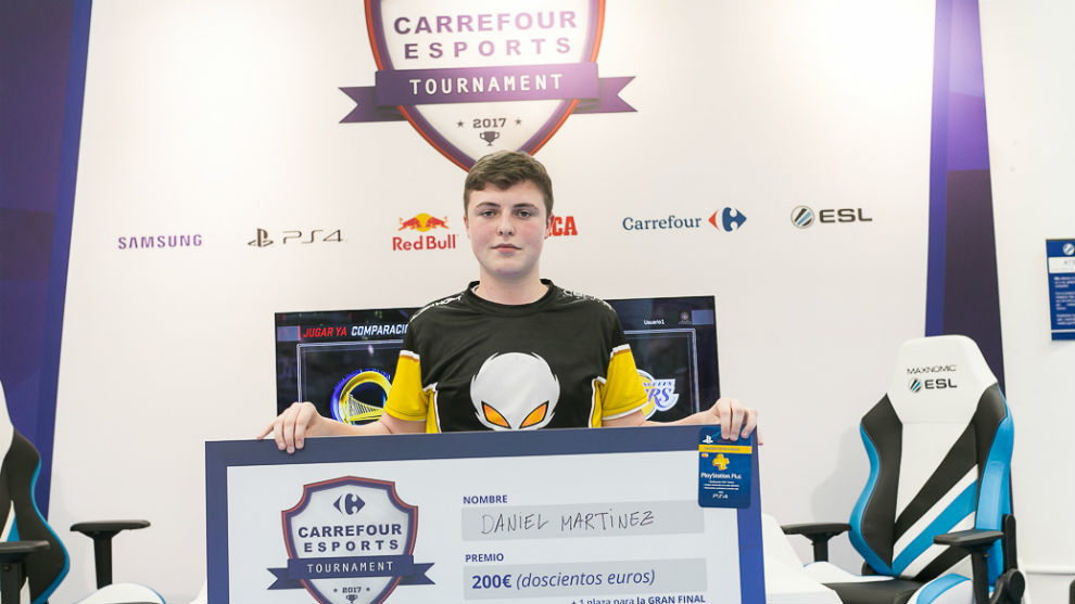 As fue la primera final presencial del Carrefour eSports Tournament