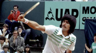 Ral Ramrez, en 1974 en Roland Garros.