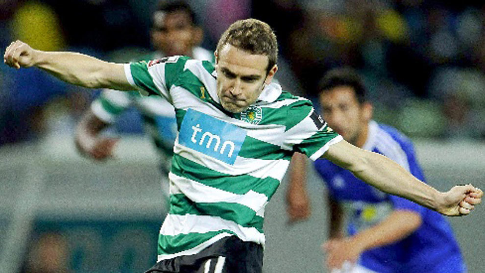 Diego Capel (29), en el Sporting de Lisboa.