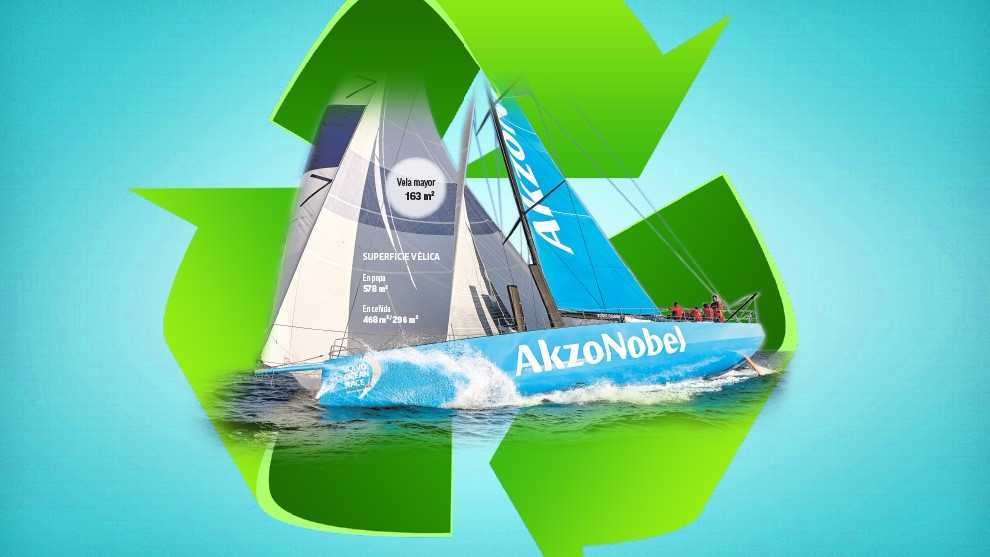 Volvo Ocean Race: reciclaje a toda vela