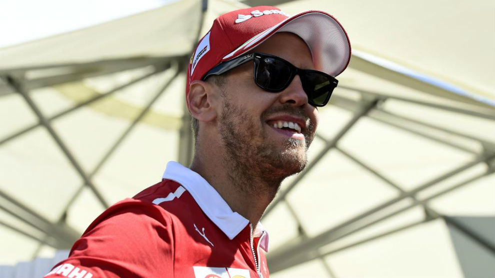 Sebastian Vettel, piloto de Ferrari