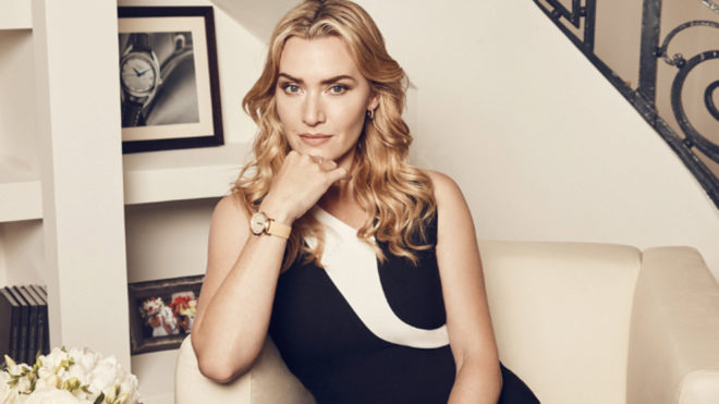 Kate Winslet con su Longines Flagship Heritage