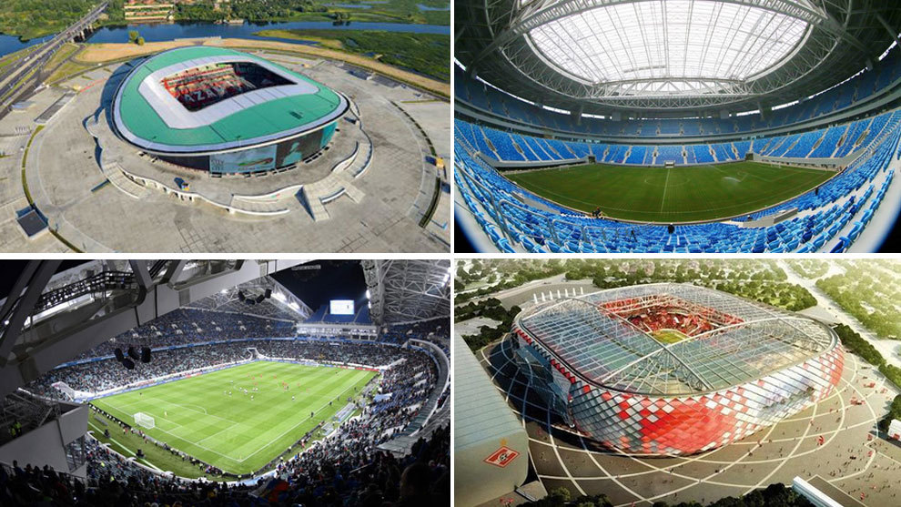 Las sedes de la Copa Confederaciones: de un nenúfar al estadio más caro del mundo