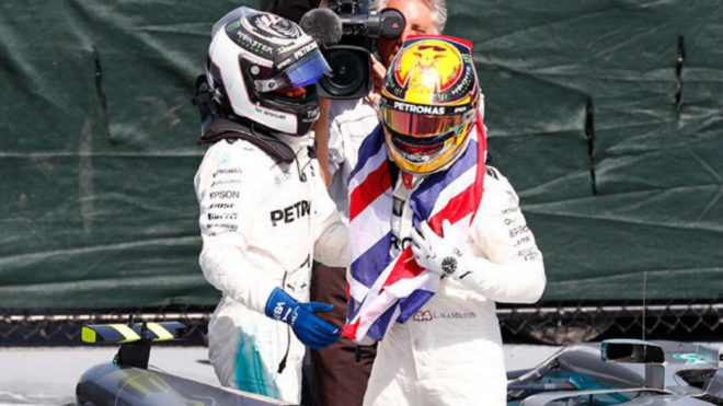 Hamilton & Bottas.