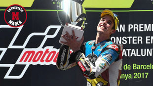 lex Mrquez celebra su victoria en el pasado GP de Catalunya de...