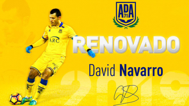 David Navarro ser jugador del Alcorcn hasta 2019