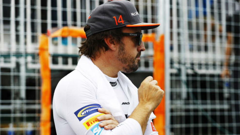 Fernando Alonso en Montreal