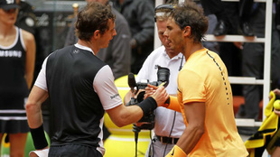 Partido entre Rafael Nadal y Andy Murray