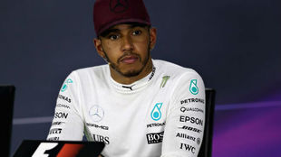 Lewis Hamilton, despus de ganar el pasado GP de Canad.