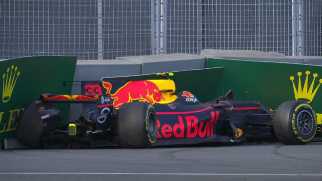 Verstappen estrell su Red Bull tras conseguir el mejor tiempo de los...