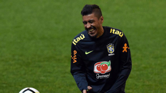 Paulinho, con Brasil.