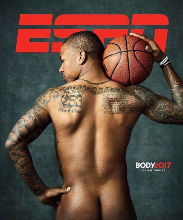 Isaiah Thomas en el ESPN The Magazine&apos;s Body Issue 2017