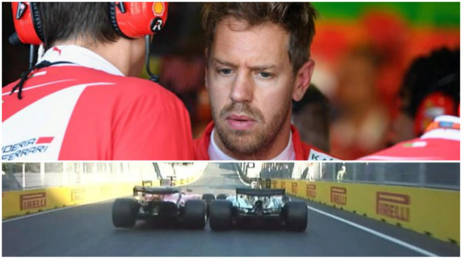 La FIA estudia sancionar duramente a Vettel por el incidente con Hamilton en Azerbaiyn