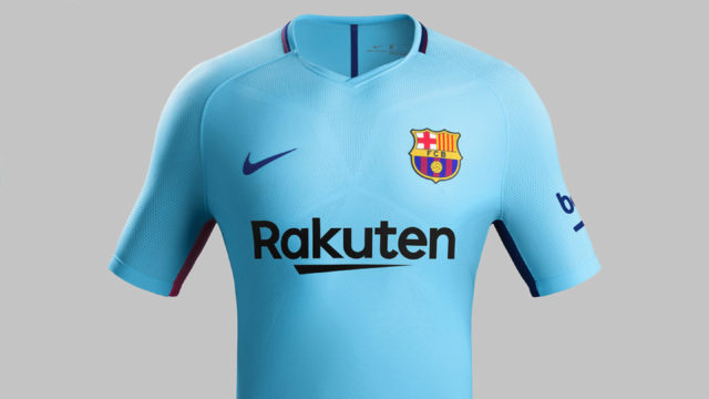 Barcelona's 2017/18 away kit in detail - Barcelona have released