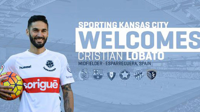 As present el Sporting Kansas City a Cristian Lobato.