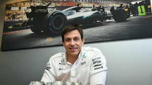 Toto Wolff, director de Mercedes AMG