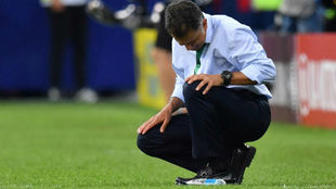 Osorio volvió a perder los papeles y terminó expulsado en la prórroga