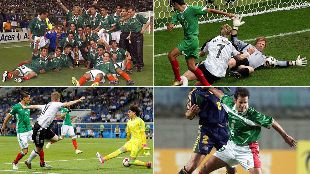 ¿Cuál ha sido la mejor de las siete participaciones del Tri en la Copa Confederaciones?
