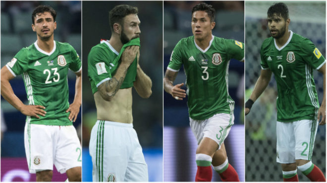 La defensa, el dolor de cabeza de México en la Copa Confederaciones