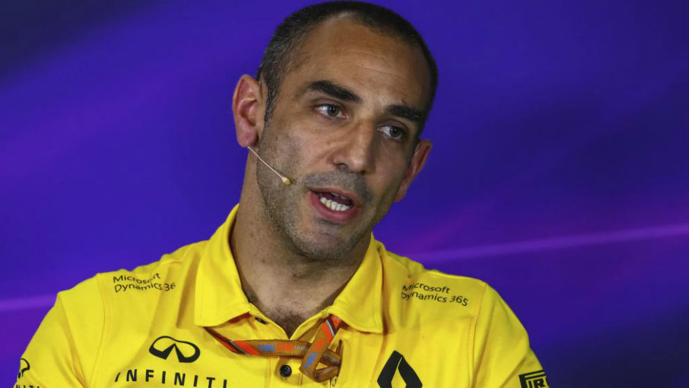 Cyril Abiteboul, director deportivo de Renault