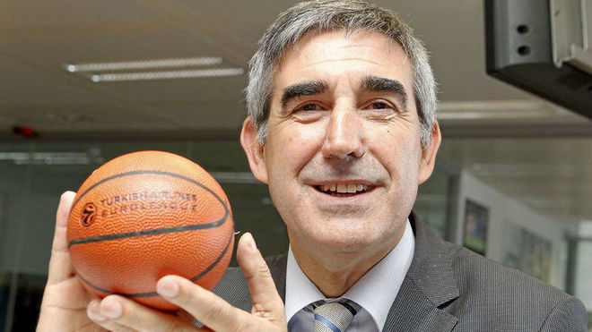Jordi Bertomeu, presidente de la Euroliga