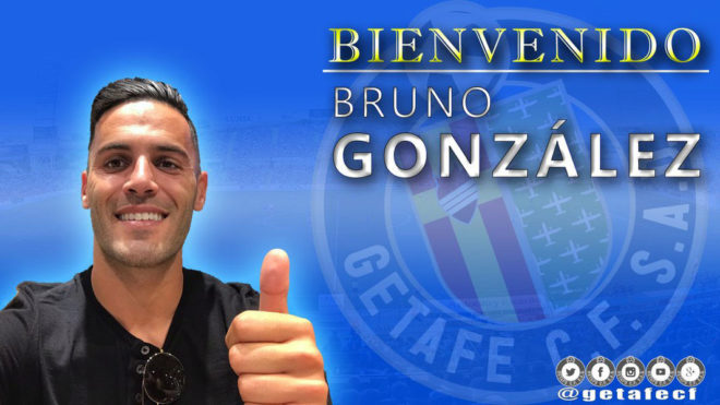 Bruno Gonzlez (27), nuevo jugador del Getafe.