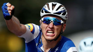 Marcel Kittel celebra haber ganado la sptima etapa del Tour de...