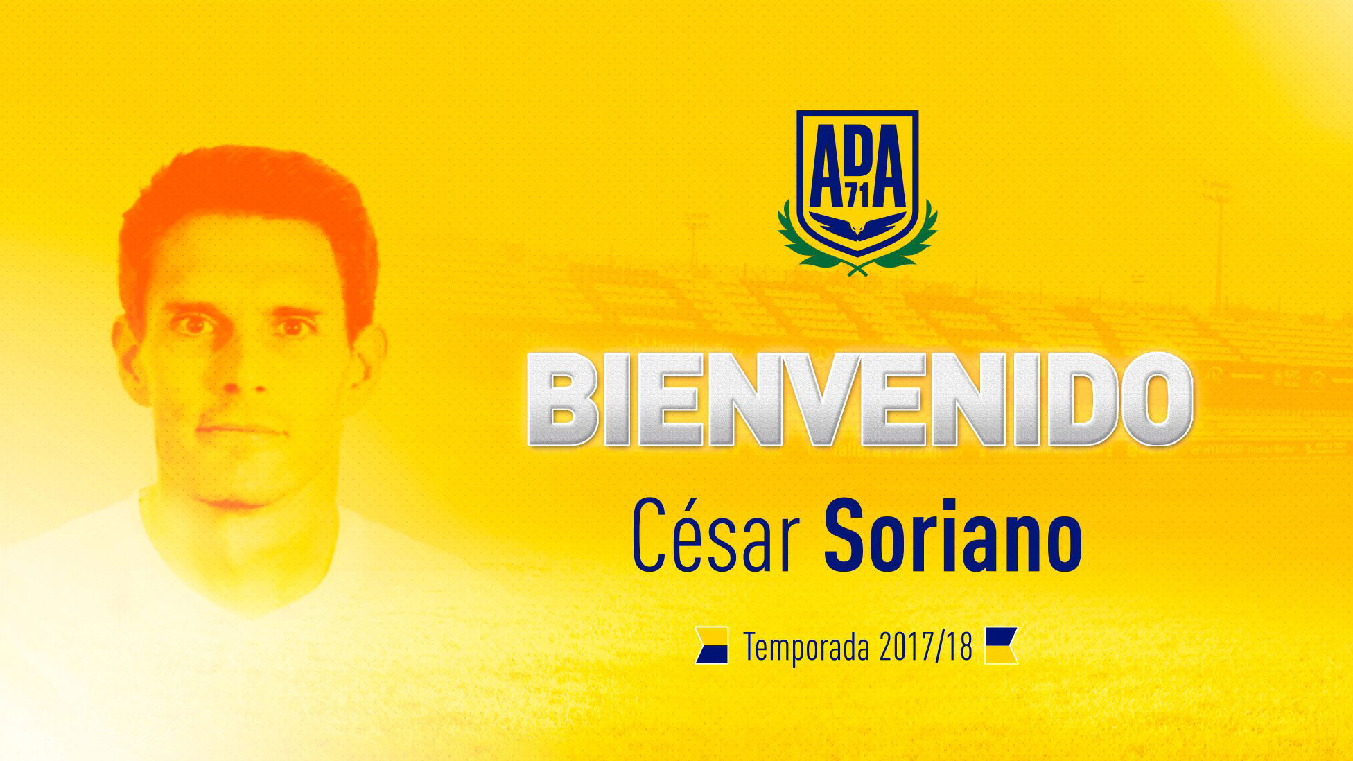 Alcorcn presenta a Csar Soriano